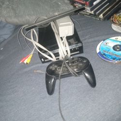 Wii And Wires Plus Controller And Games Including Mario Cart