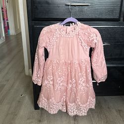 Girls Pink Beautiful Dress