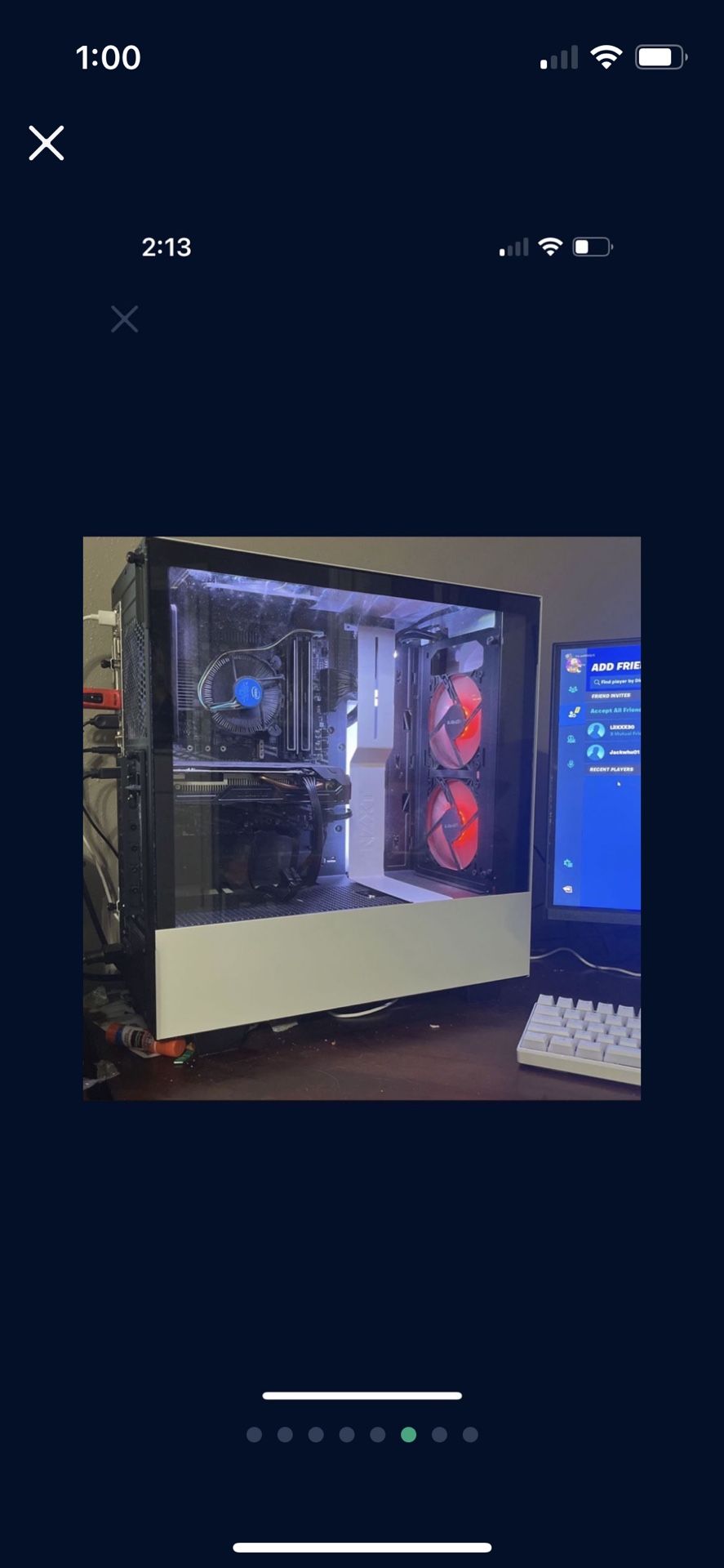 Full Gaming And Streaming Set Up