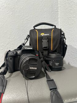 Canon T6i Kit with 50 mm lens, Bag,  Hood and remote