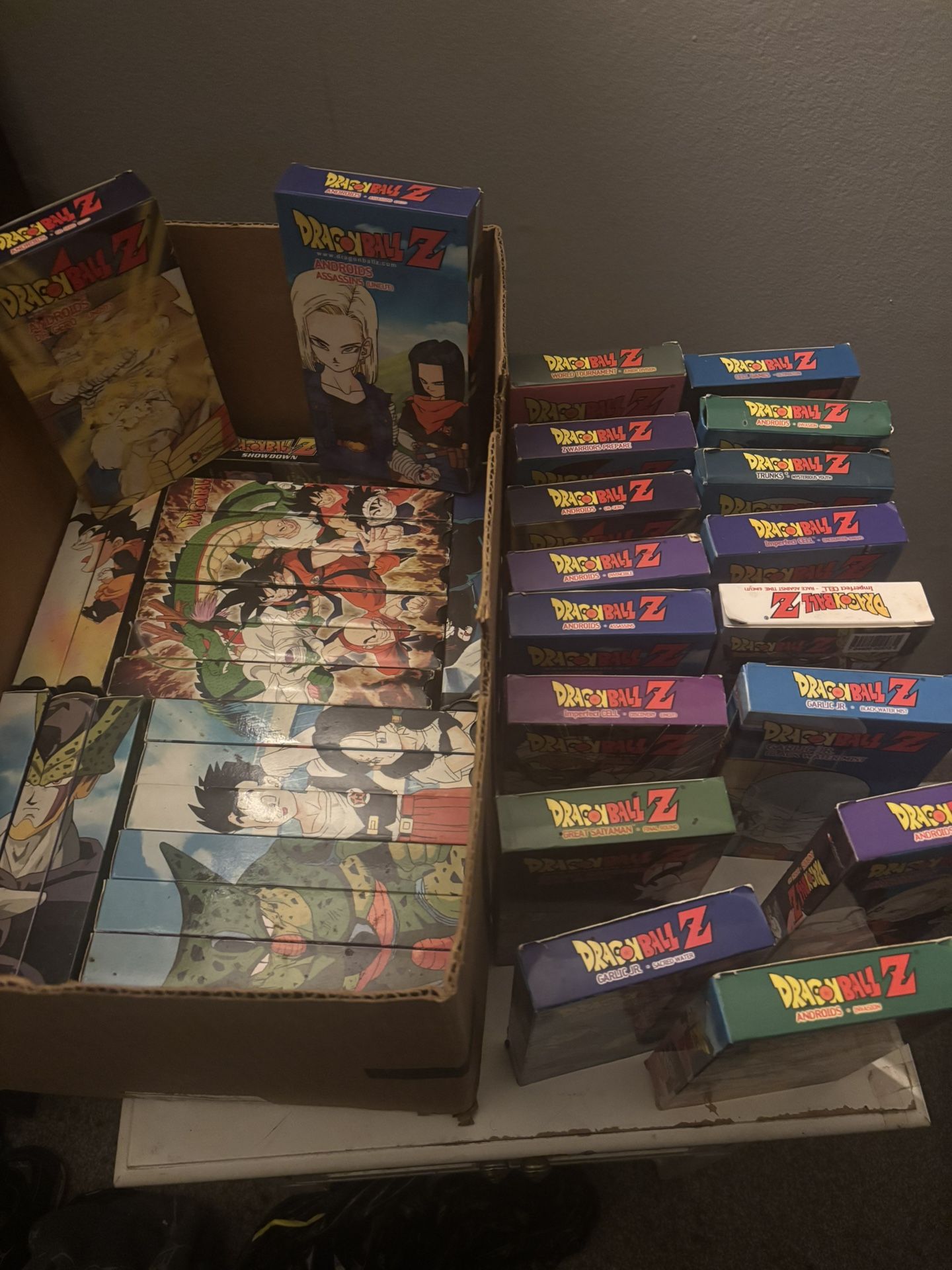 DRAGON BALL Z VHS TAPE COLLECTION