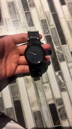Black Nixon Watch