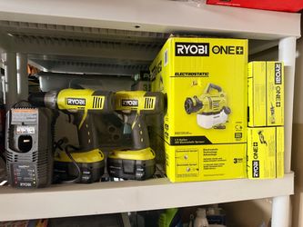 Ryobi power tools and chargers