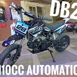 DB28 110cc Automatic Mini Pit Bike Wow