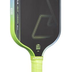 JOOLA SCORPEUS Heat Vision 16mm Pickleball Paddle - Standard Shape - Textured Carbon Fiber Surface for Spin - SK Film for Reduced Vibration - USAP App