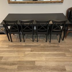 Dining Table Extendable With Chairs 