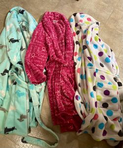 Bundle Lot Of Kids Robes 