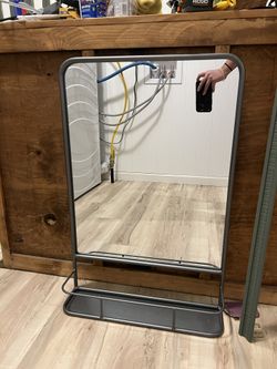 Mirror With Shelf