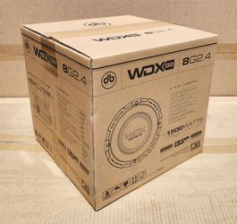 DB Drive Competition SPL Bass Speaker WDX Series WDX8G2.4 8" Dual Voice Coil Subwoofer 1500 Watts 🚨 Payment Options Available 🚨