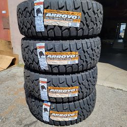 35X12.50 R17 LT ARROYO R T TIRES SILVERADO SIERRA RAM F150 TITAN TUNDRA JEEP RUBICON GLADIATOR