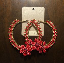 Hoop earrings