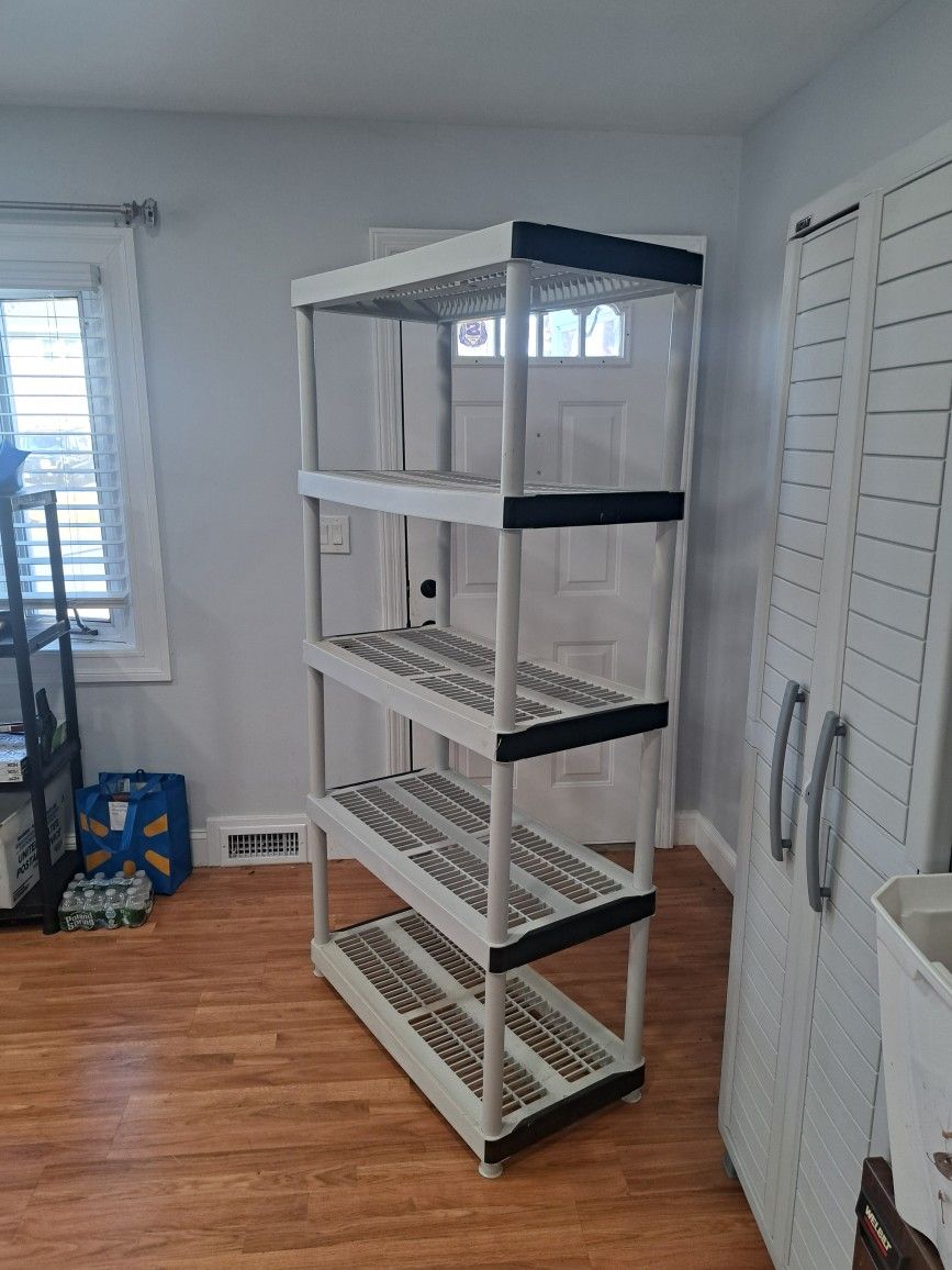 Keter 72x36x18 Storage Shelves 5 Units Available  45ea 