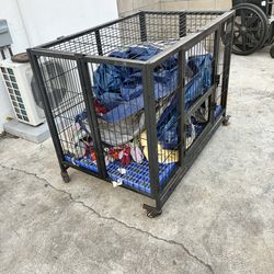 large dog cage