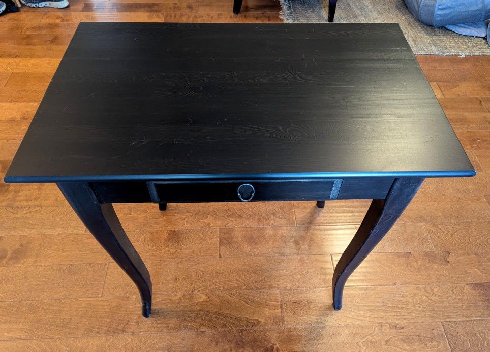 IKEA Leksvik Desk Or End Table, Model 12068, all solid wood
