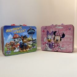 Metal Cartoon Character Lunch Boxes 