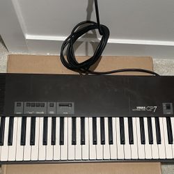 Yamaha CP7 portable piano keyboard. Tested and confirmed working great 