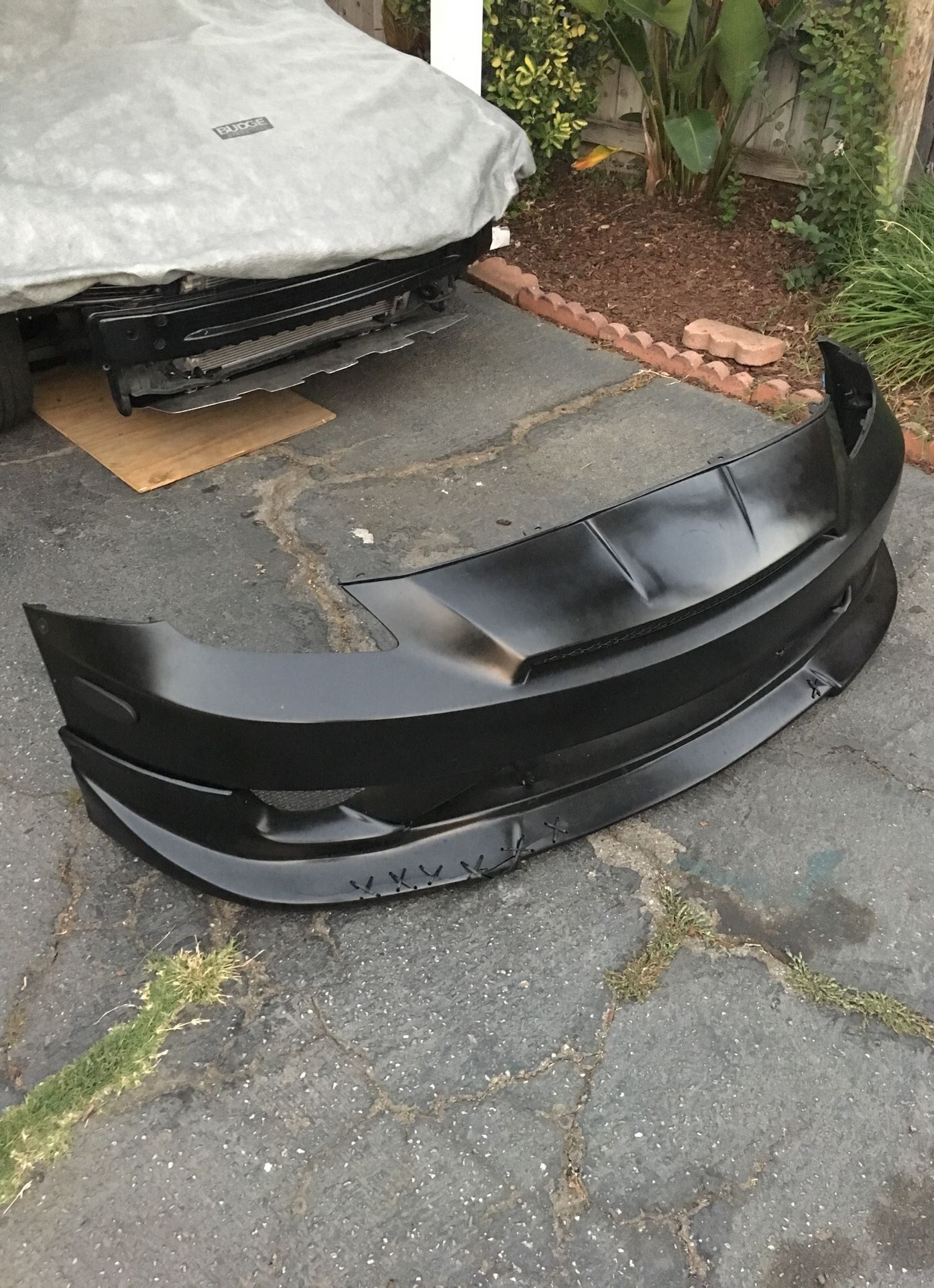 Toyota Celica OEM 03+ Front bumper with Greddy style lip