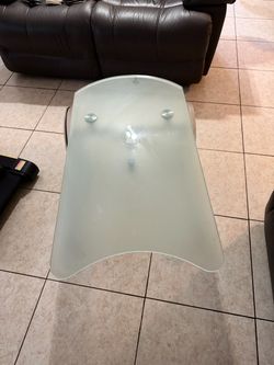 Frosted Glass Coffee Table Top