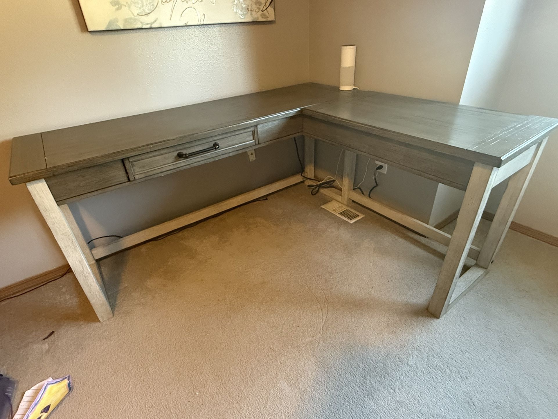 Desk With Standing Option And USB