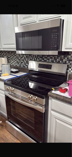 Stove and microwave