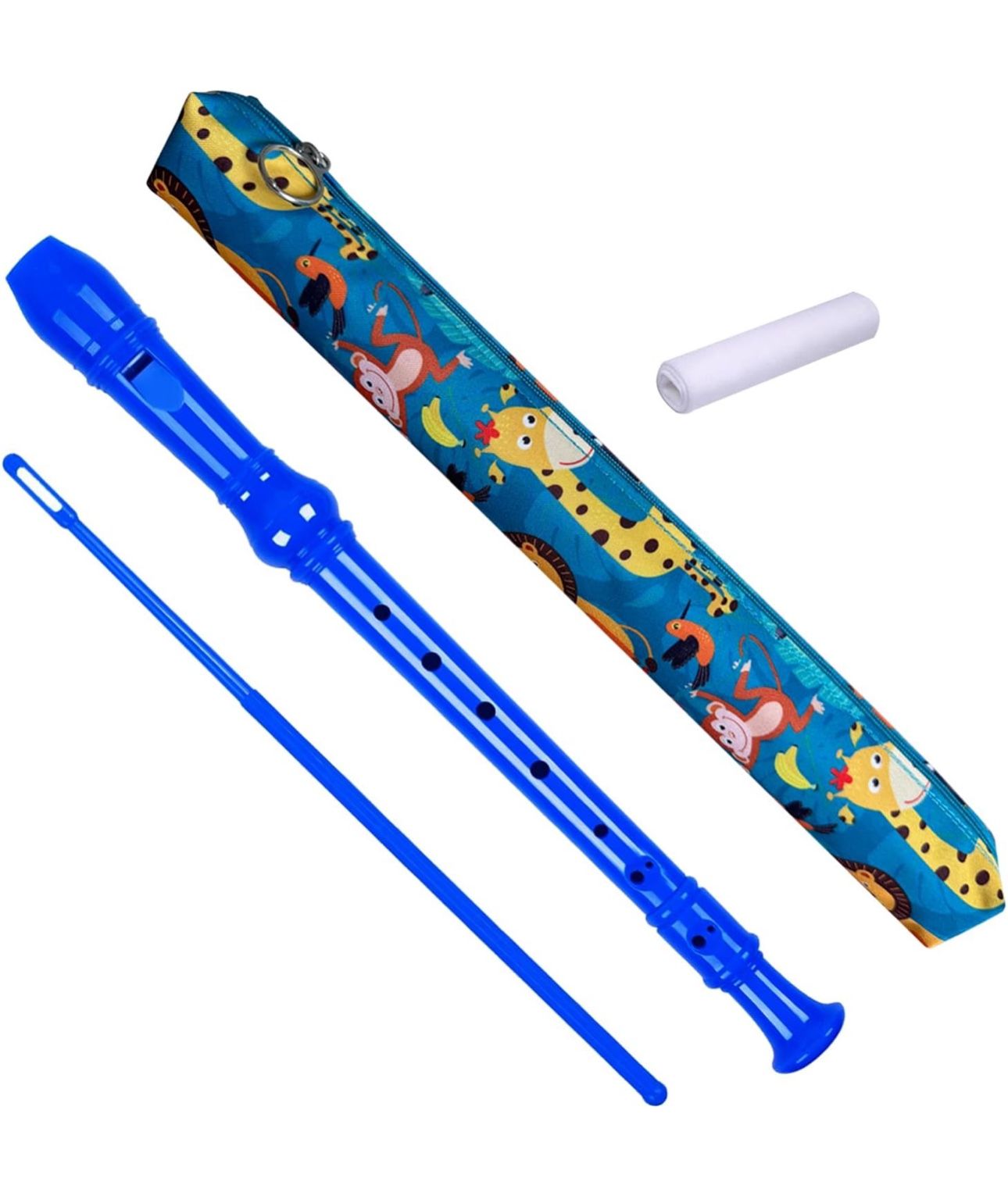 BRAND NEW 8 Hole German Recorder Descant Soprano Recorder with Recorder Case Bag Cleaning Stick for Kids & Beginner