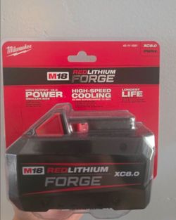 Milwaukee M18 8.0ah FORGE battery