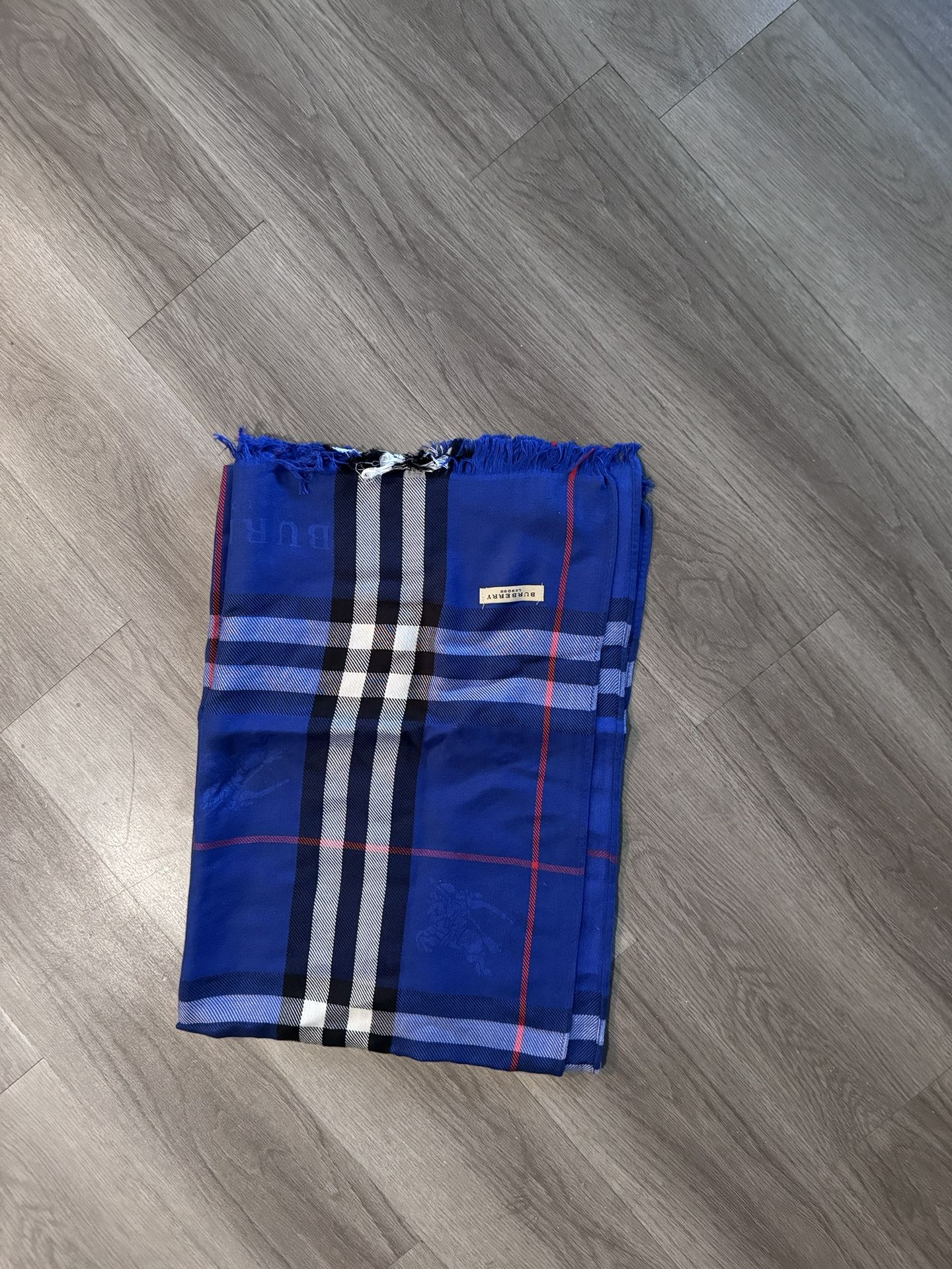 XL Blue BB scarf