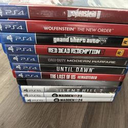 Ps4 + Ps5 Games 