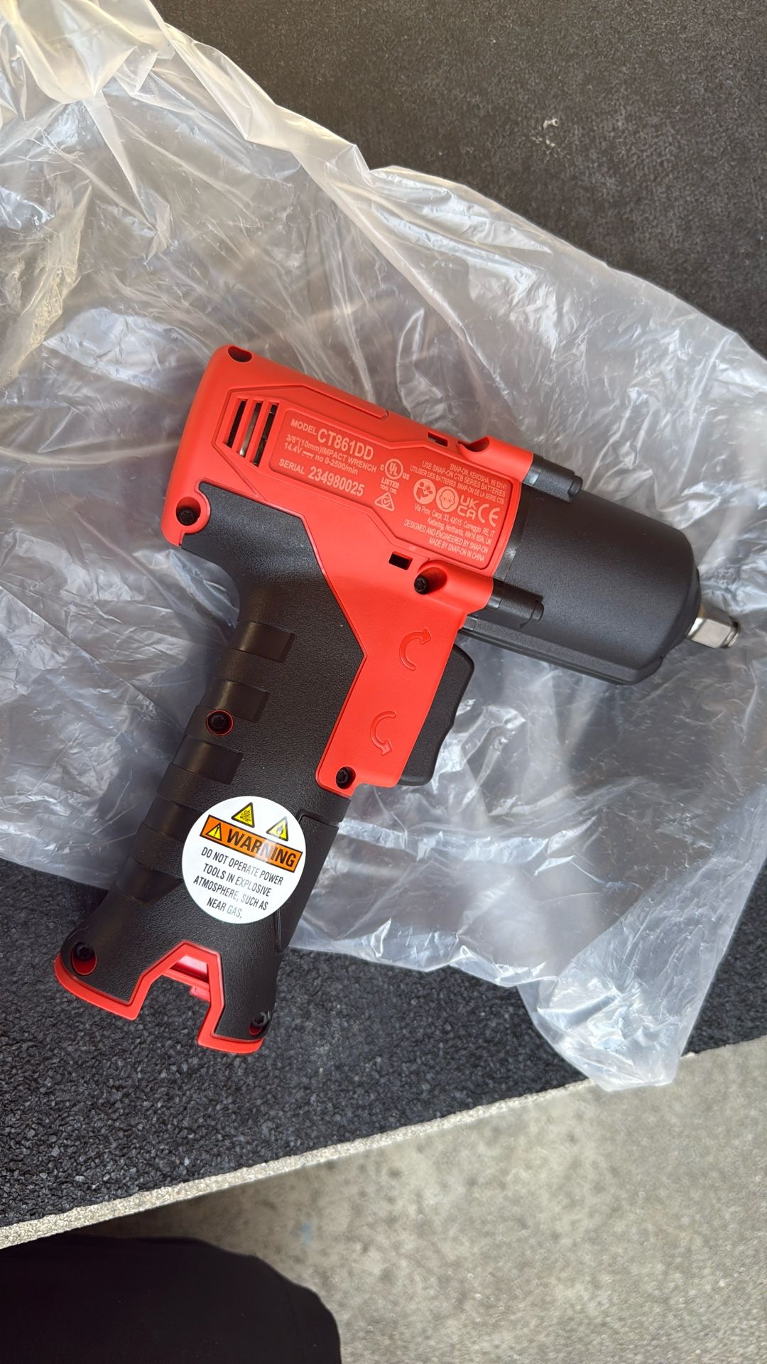 Snap On Impact Ct861 Brushless
