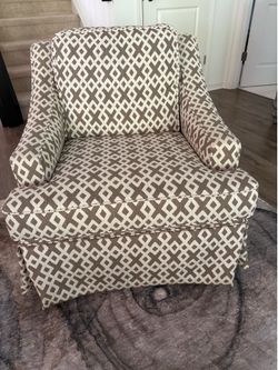 Tan Swivel Rocker