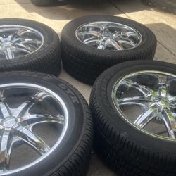 Rines Y llantas 285-50-20 Para Chevy 