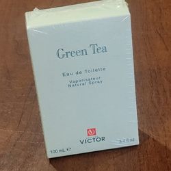 Vintage Green Tea by VICTOR Eau De Toilette natural Spray 3.4 
fl.oz/100ml Italy. New, sealed. UPC (contact info removed)009. Made in Italy
