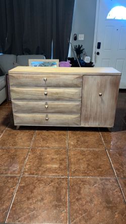 Vintage wooden dresser
