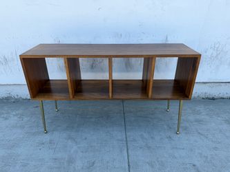 Mid century modern record cabinet.