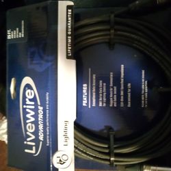 3 Livewire Lighting Cables For DMX Port