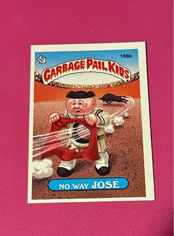 José Garbage Pail Kid card