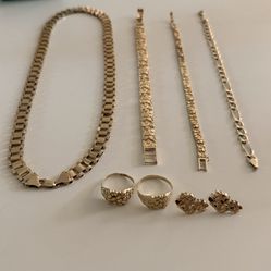 10k Gold 14k Gold For Sale Read Bio !!!