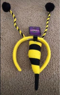 NEW Halloween Costume Bumblebee Antennae Headband and Stinger Kit