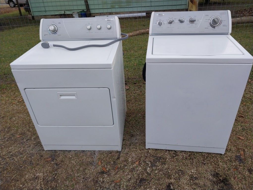 Whirlpool Platinum Washer Set