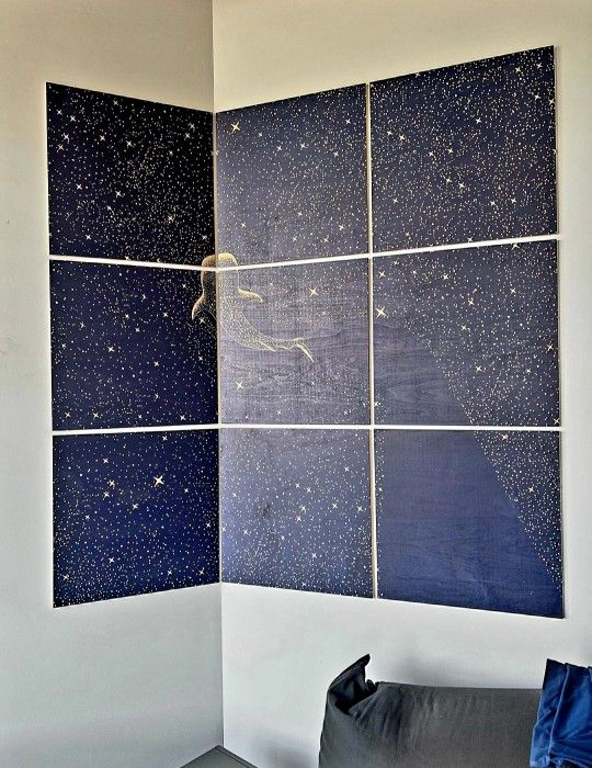 Society Six (6) 5 ft x 5 ft Wall Art