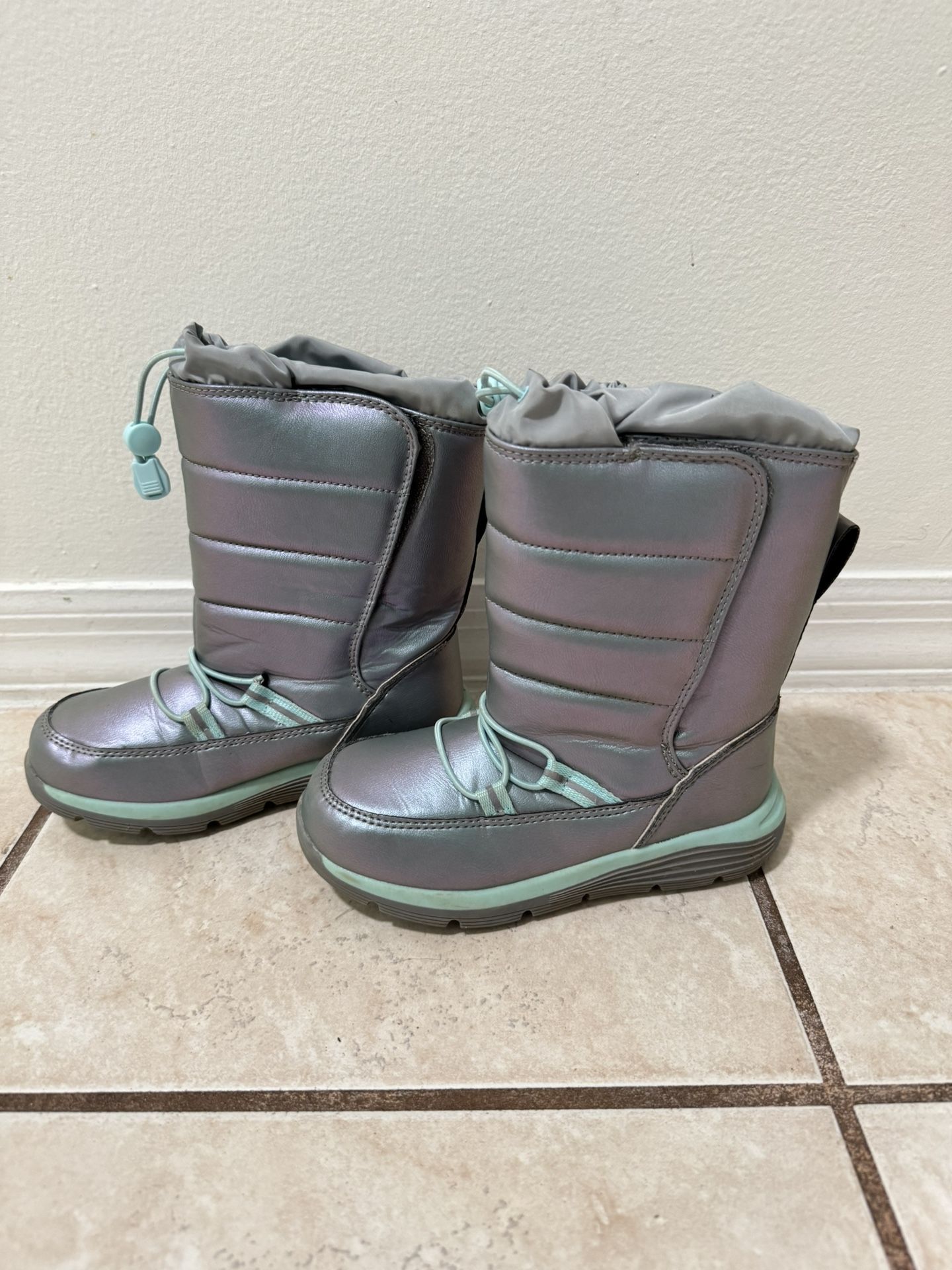 Lands’ End Child Snow Boots - Girls Size 13