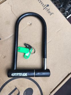 Kryptonite KryptoLok U-Lock Bike Lock with 2 Keys