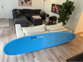 Storm Blade 10’6” Soft Top Foam Longboard Surfboard - Excellent Condition, Like New!