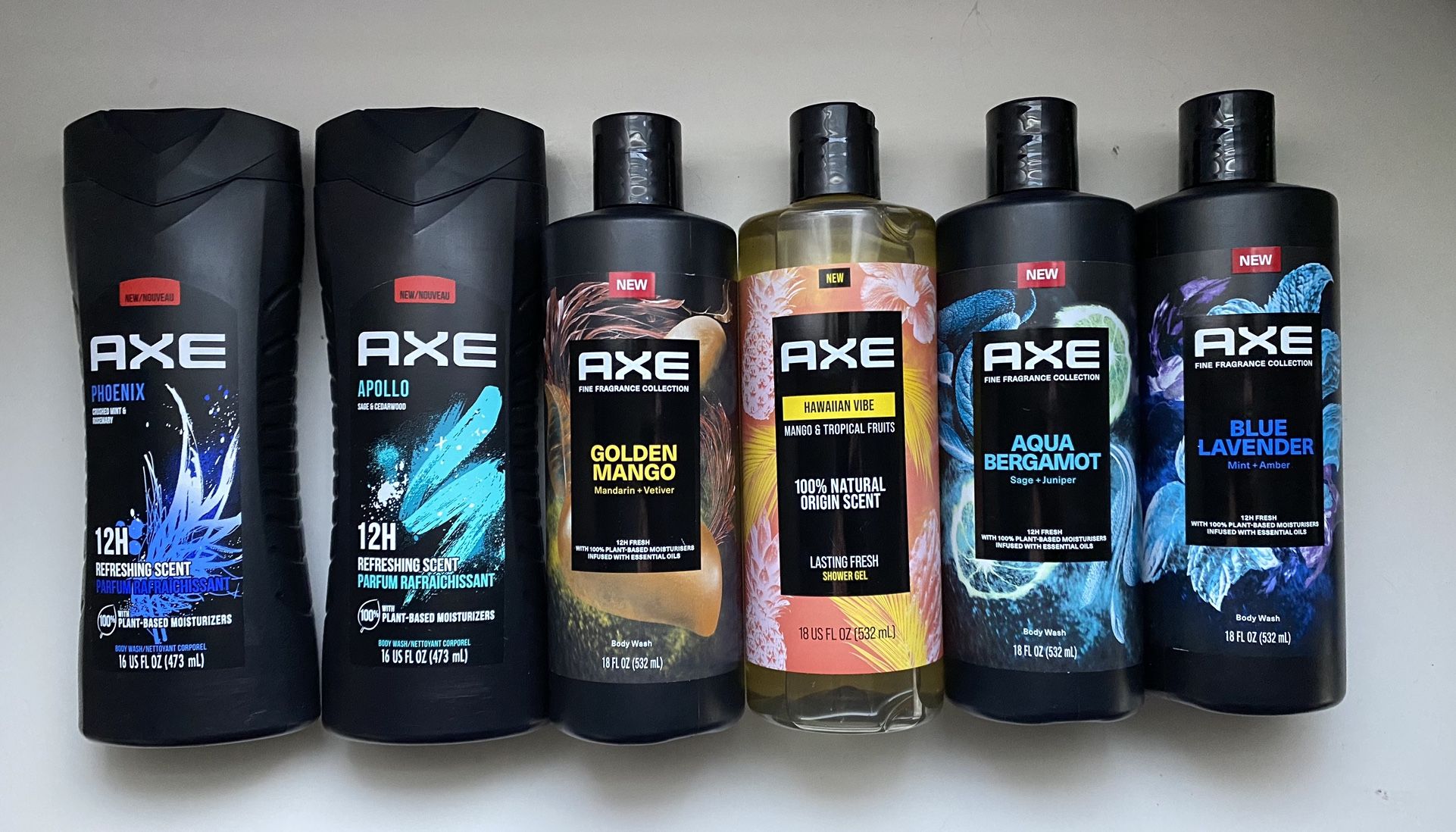 Axe bodywash