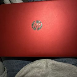 HP 15 Pentium 4GB/128GB Laptop-Scarlet Red