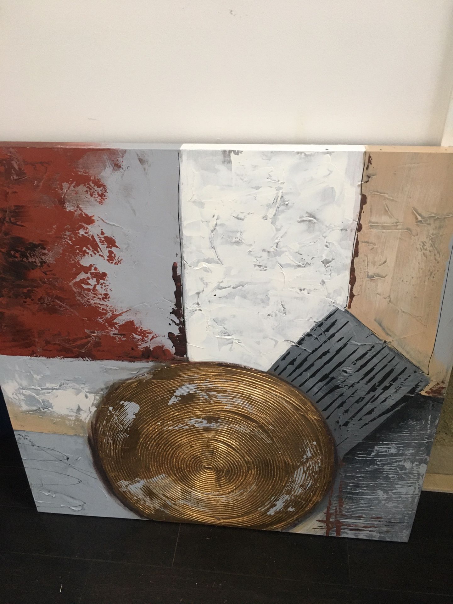 New Art. 40x40”. Dramatic