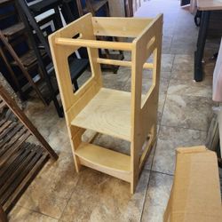 Toddler Standing Tower for Kitchen, Step Stool for Kid's Adjustable Height  Stool