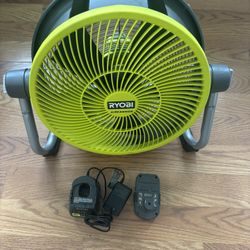 Air Cannon Fan 14” Corded And Cordless Kit 