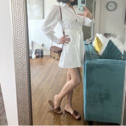 Walter Baker brand New Dress White Summer 