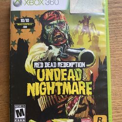Red Dead Redemption Undead Nightmare Xbox 360